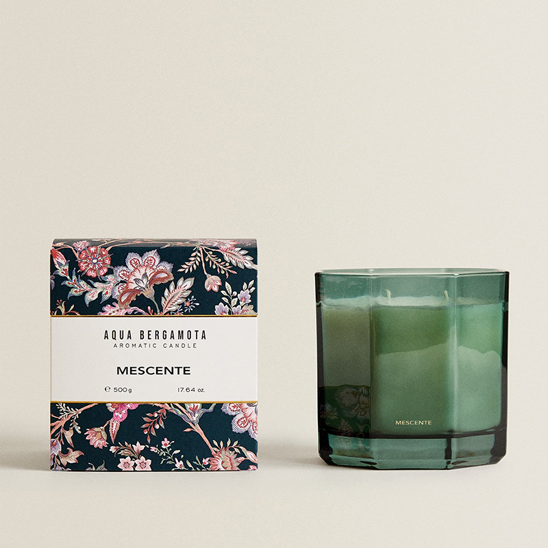 Świece zapachowe z pozostałościami wosku sojowego M&Scent Custom Factory Private Label w szklanych opakowaniach