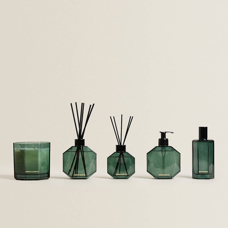 Świece zapachowe z pozostałościami wosku sojowego M&Scent Custom Factory Private Label w szklanych opakowaniach
