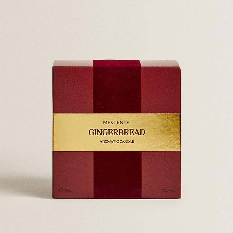Świece zapachowe M&Scent Custom Luxury z 3 pojedynczymi świecami zapachowymi z czarnego matowego szkła marki