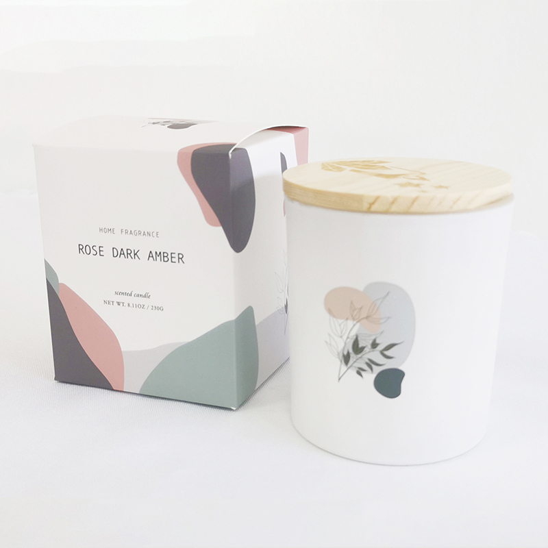M&Scent wiele wysokiej jakości świec zapachowych sojowych lub 100% aromatów w szklanych słoju z pokrywką