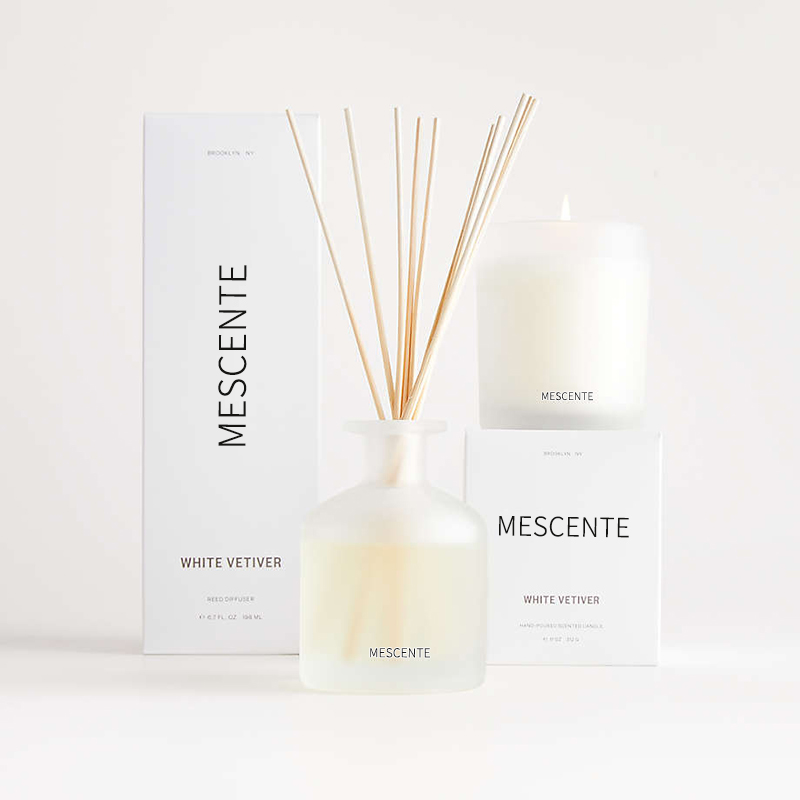 M&Scent hurtowa luksusowa świeca zapachowa z wosku sojowego marki własnej z pudełkiem
