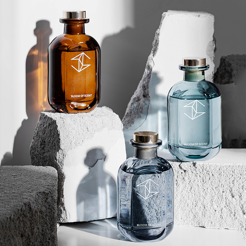 Zestaw upominkowy M&Scent z kryształowym dyfuzorem trzcinowym o pojemności 500 ml, domowy dyfuzor trzcinowy