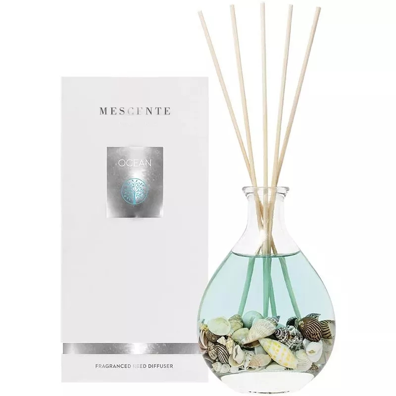 M&Scent hurtowe, luksusowe produkty dyfuzorów trzcinowych z rattanu w szklanych butelkach elektrycznych marki, z korkiem