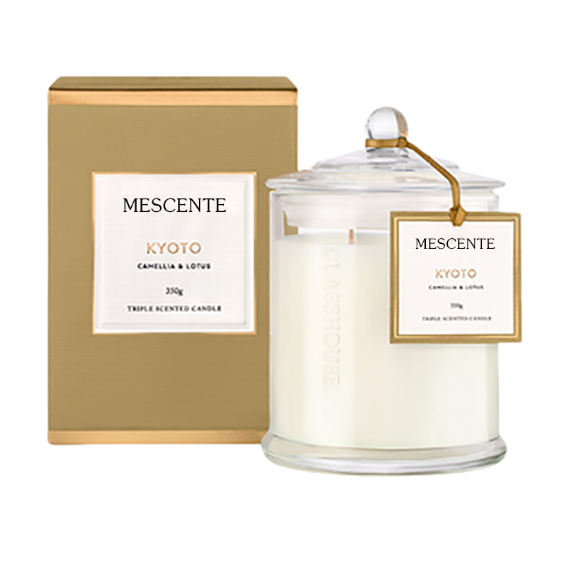 M&Scent Hurtownia Luksusowa, niestandardowa marka prywatna Świąteczne świece zapachowe sojowe w obudowie słoiczka z pokrywką
