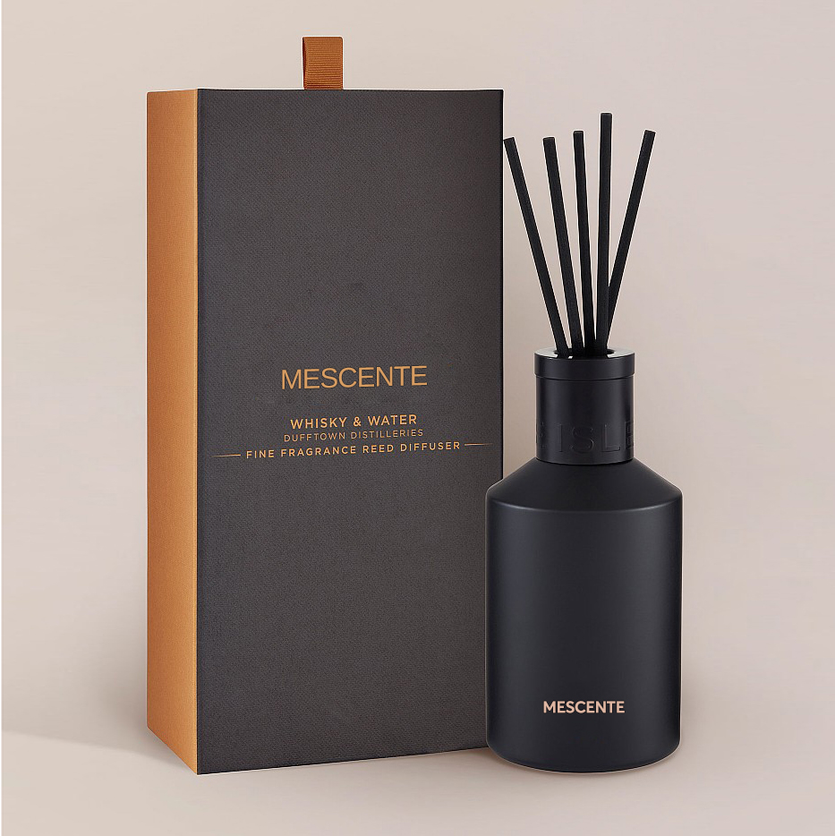 Dekoracja Pudełko z nadrukiem Oem 20 ml Kwadratowe ceramiczne Vranjes Drewniana nakrętka Dom Perfumy Aroma Dyfuzor Olejek z trzciny