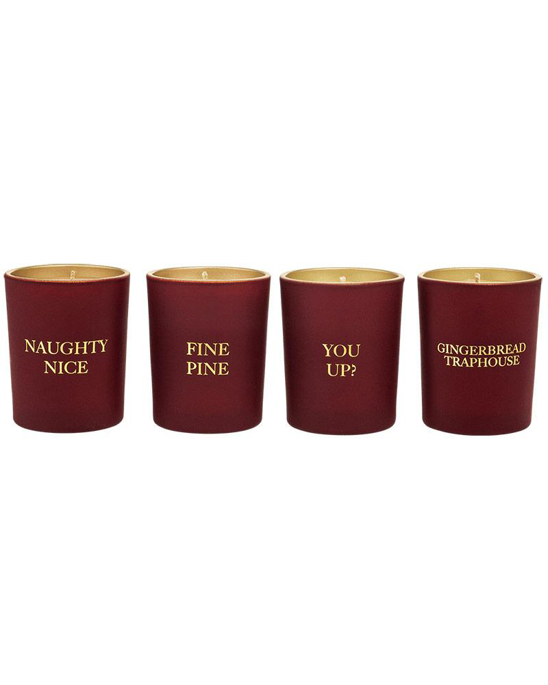 Zestaw luksusowych świec zapachowych marki M&Scent, 4 sztuki
