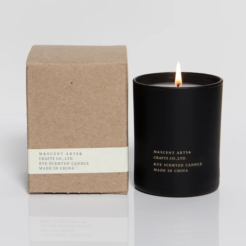 M&Scent Hurtownia Tanie Prywatna Marka Duże Świece Zapachowe Olejków Eterycznych z Białym Drewnianym Knotem