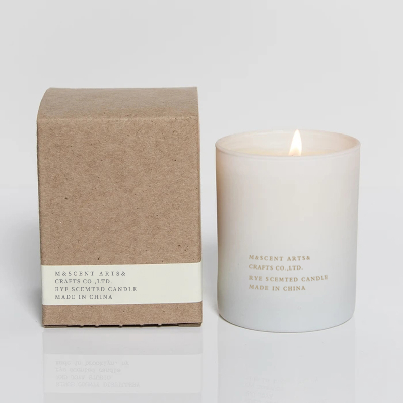 M&Scent Hurtownia Tanie Prywatna Marka Duże Świece Zapachowe Olejków Eterycznych z Białym Drewnianym Knotem