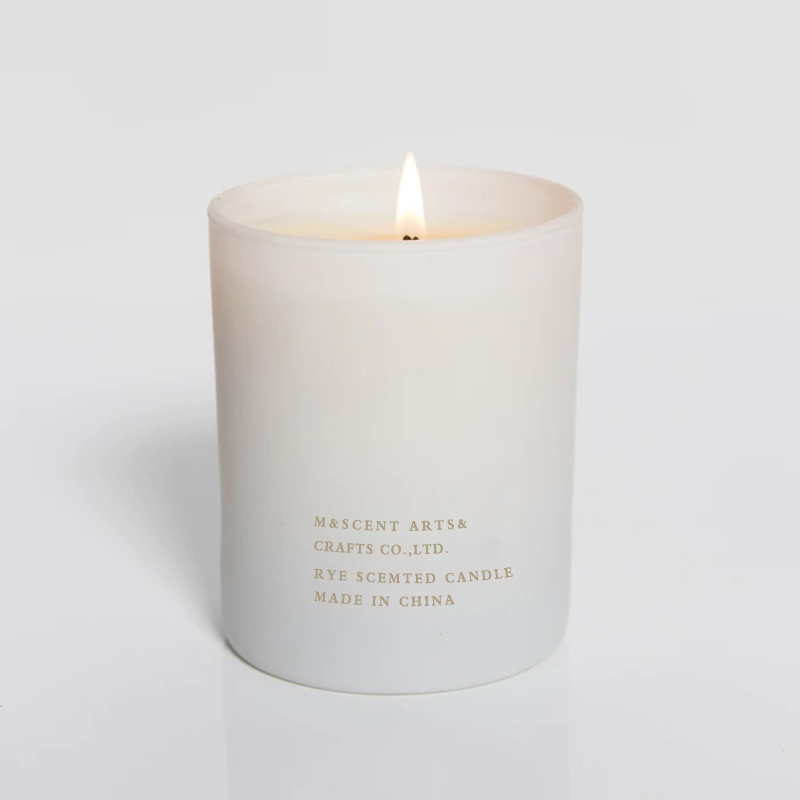 M&Scent Hurtownia Tanie Prywatna Marka Duże Świece Zapachowe Olejków Eterycznych z Białym Drewnianym Knotem
