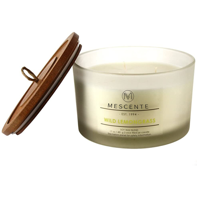 M&Scent Hurtownia niestandardowych, ciekawe świeczniki szklane Świece zapachowe z kryształkami luzem