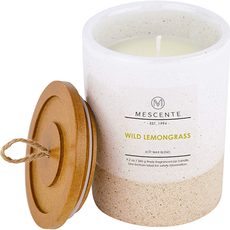 M&Scent Hurtownia niestandardowych, ciekawe świeczniki szklane Świece zapachowe z kryształkami luzem