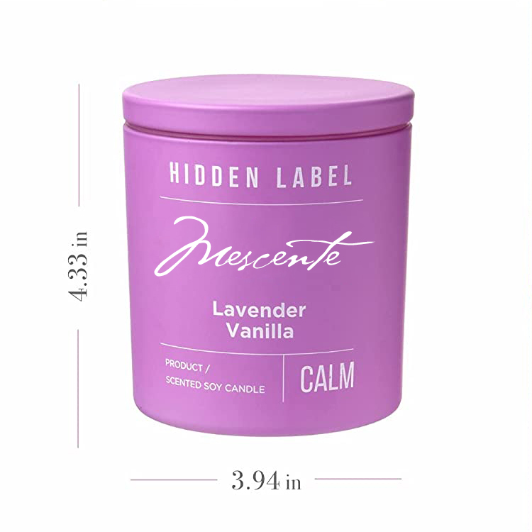 M&Scent Hurtownia luksusowych świec zapachowych z wosku sojowego z kryształkami w czarnych szczypcach