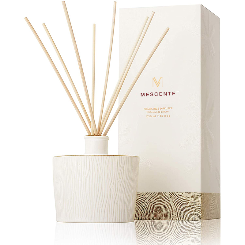 M&Scent Hurtowa luksusowa szklana butelka Stik Fibre Okrągła śruba do drewna Aroma Dyfuzor z trzciny Zestawy upominkowe