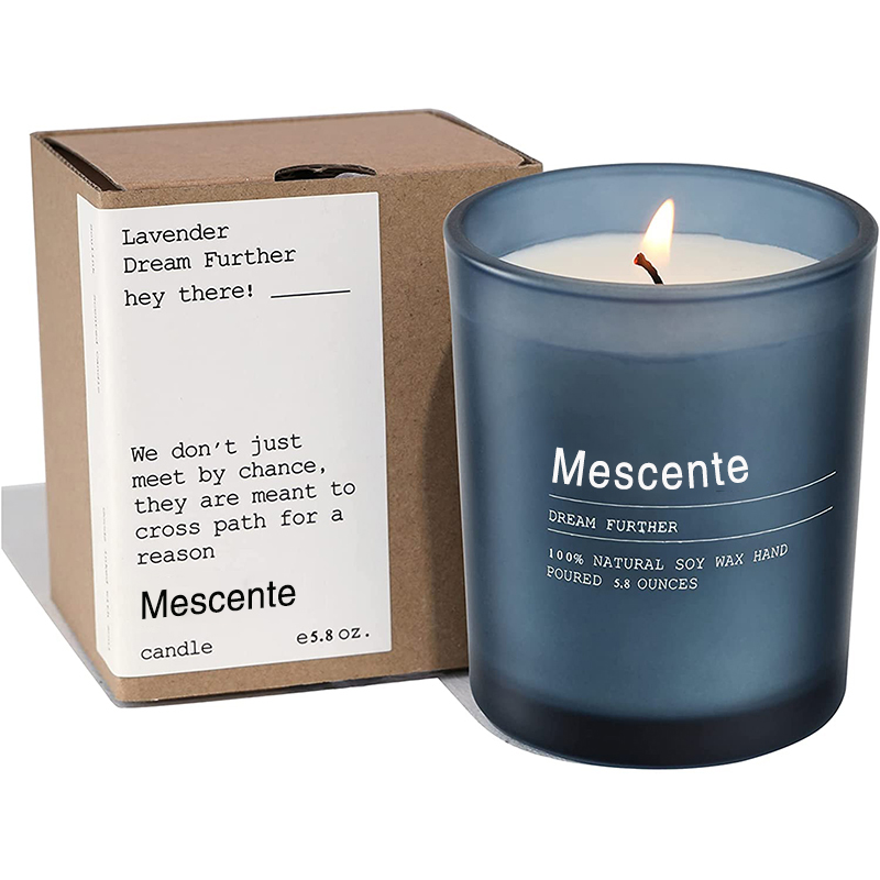 M&Scent Niestandardowe dekoracje ślubne Słoik Jaśmin i Ylang Ylang Świece zapachowe z etykietami luzem
