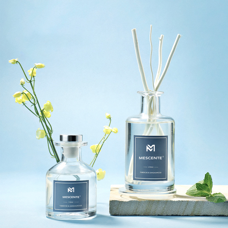 M&Scent Hurtownia luksusowych szklanych butelek 2022 New Arrival Najnowsza konstrukcja Dyfuzor trzcinowy