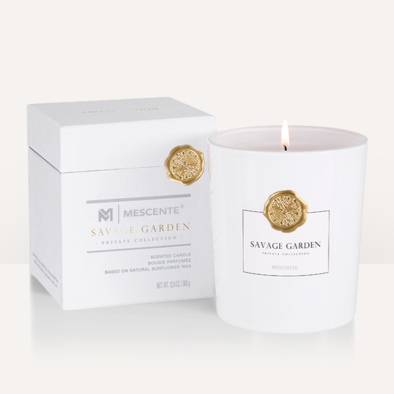 M&Scent luksusowe świece zapachowe z wosku sojowego w szklanych szczypcach, na zamówienie