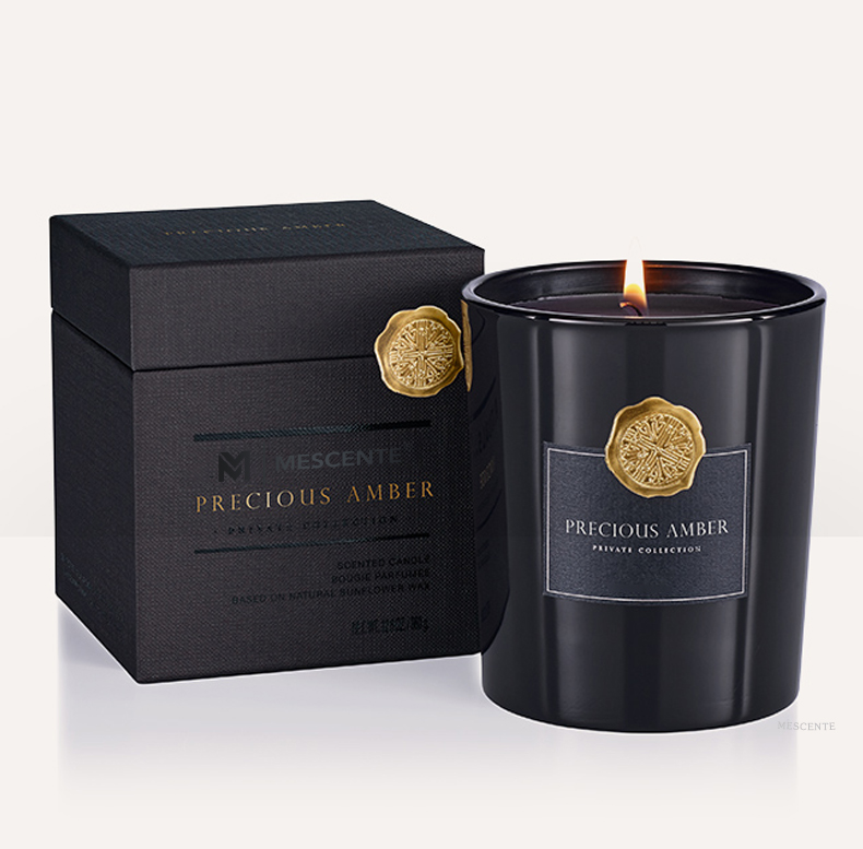 M&Scent luksusowe świece zapachowe z wosku sojowego w szklanych szczypcach, na zamówienie