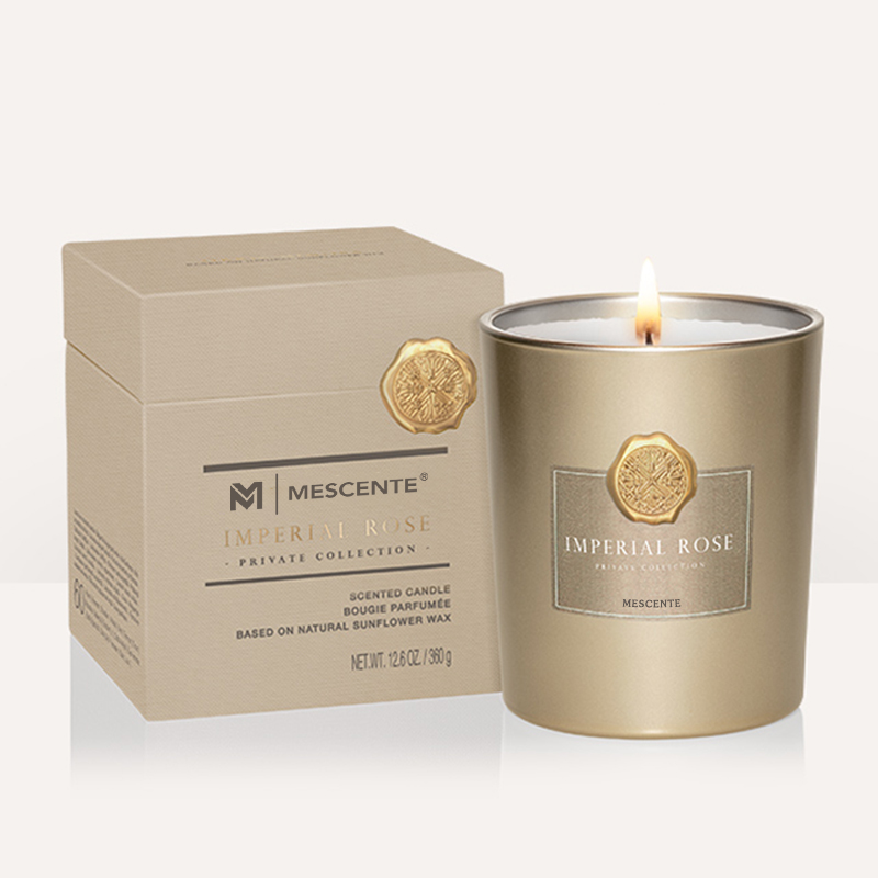 M&Scent luksusowe świece zapachowe z wosku sojowego w szklanych szczypcach, na zamówienie