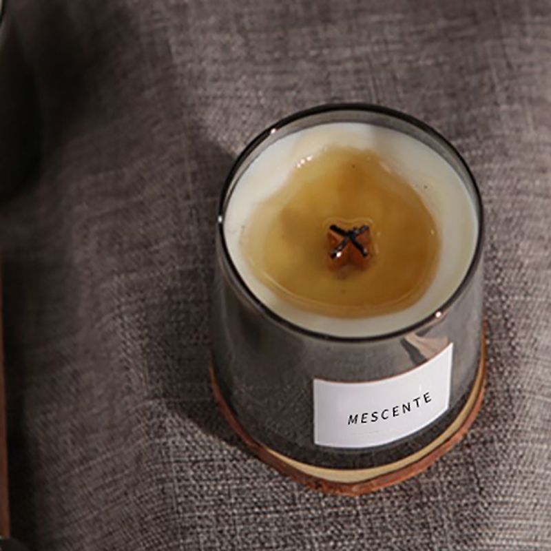 M&Scent luksusowe szklane opakowania z kryształowymi akcesoriami, świece zapachowe z wosku sojowego, świece ślubne
