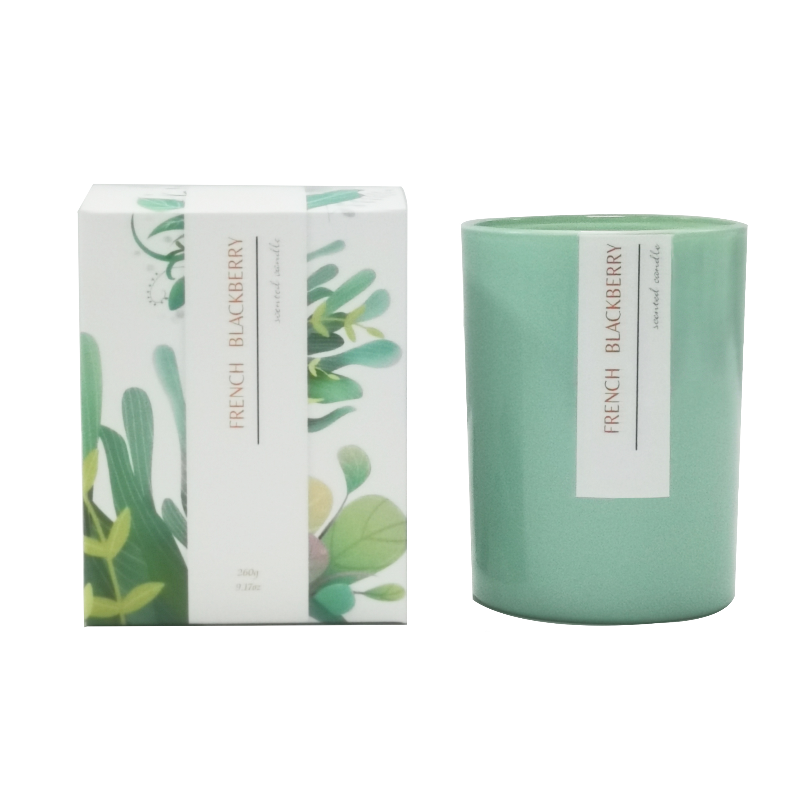 M&Scent, niestandardowa, kokosowa świeca zapachowa z logo marki własnej, podgrzewana do świec palmowych