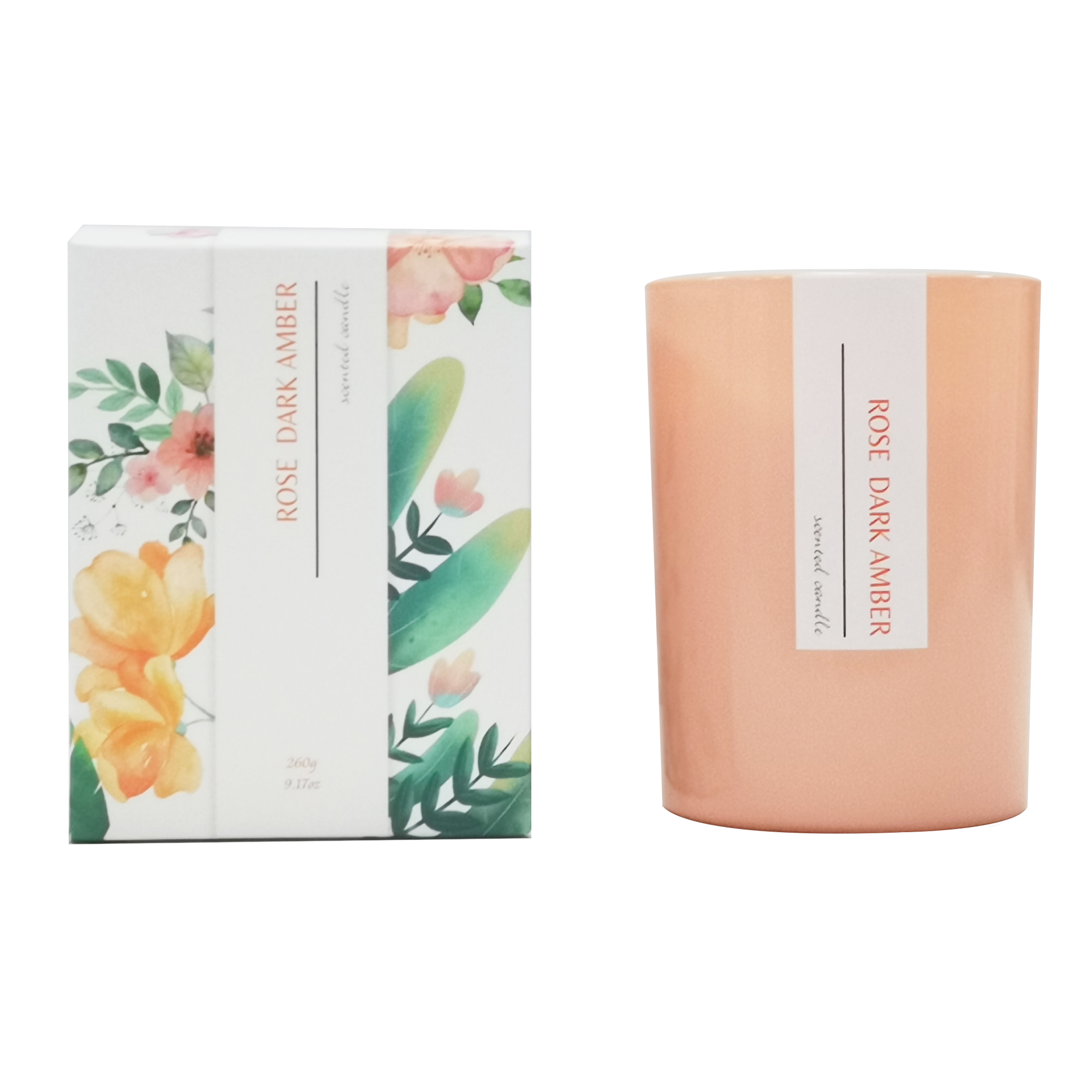 M&Scent, niestandardowa, kokosowa świeca zapachowa z logo marki własnej, podgrzewana do świec palmowych