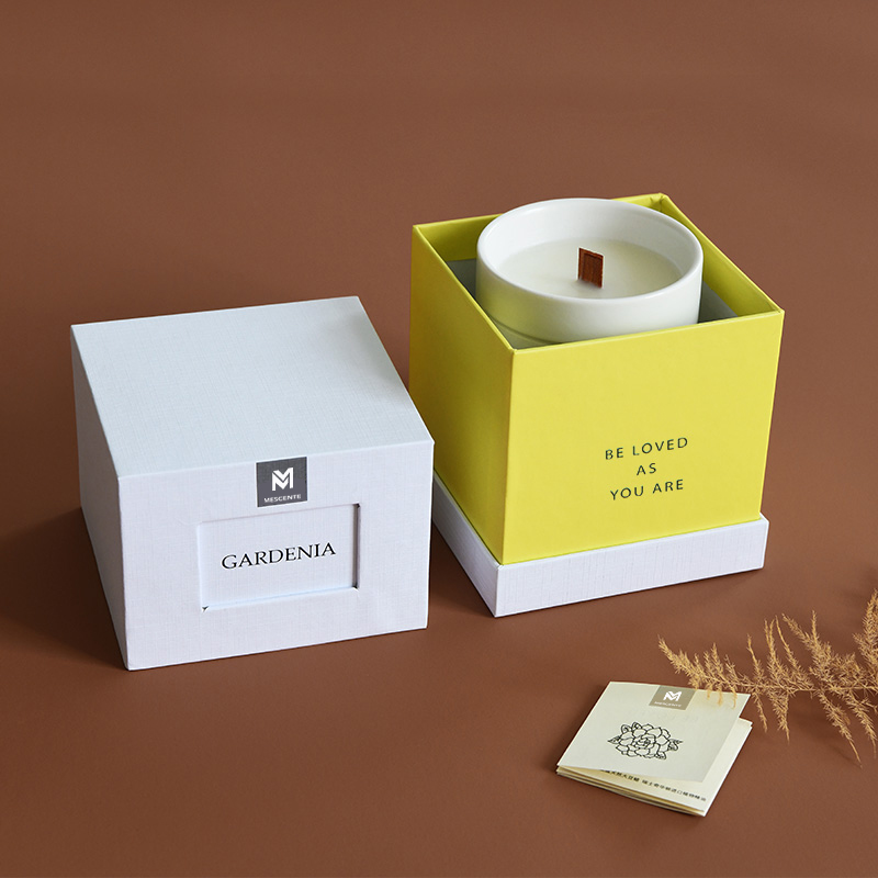 M&Scent hurtownia niestandardowych luksusowych szklanych opakowań zapachowych do domu, świece zapachowe z wosku sojowego