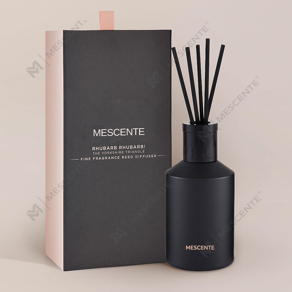 Dekoracja Pudełko z nadrukiem Oem 20 ml Kwadratowe ceramiczne Vranjes Drewniana nakrętka Dom Perfumy Aroma Dyfuzor Olejek z trzciny