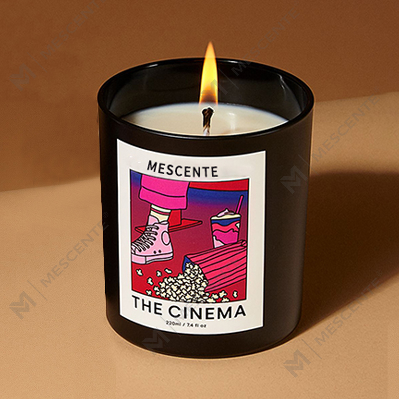 M&Scent Hurtownia luksusowych niestandardowych marek prywatnych Ręcznie robione świąteczne kryształowe świece zapachowe z wosku sojowego