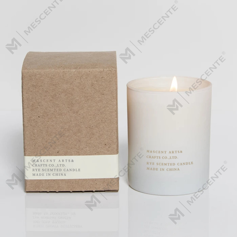 M&Scent Hurtownia Tanie Prywatna Marka Duże Świece Zapachowe Olejków Eterycznych z Białym Drewnianym Knotem