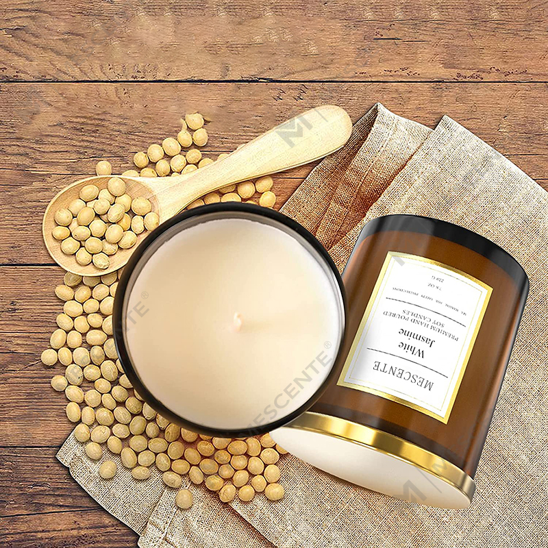 M&Scent Hurtowe zamówienie zbiorcze Luksusowe, niestandardowe, prywatne marki, zapachowe świece sojowe z wosku sojowego, zestaw upominkowy