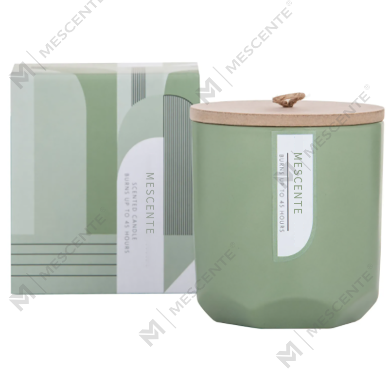 M&Scent Custom Luxury Stwórz własnego producenta świec zapachowych sojowych z drewnianym knotem w szklanym słoju
