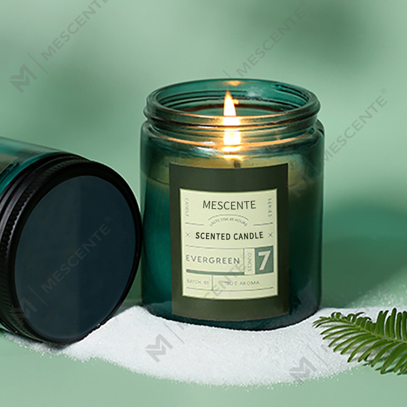 Luksusowe świece zapachowe z wosku sojowego M&Scent, własnej marki, z pokrywką