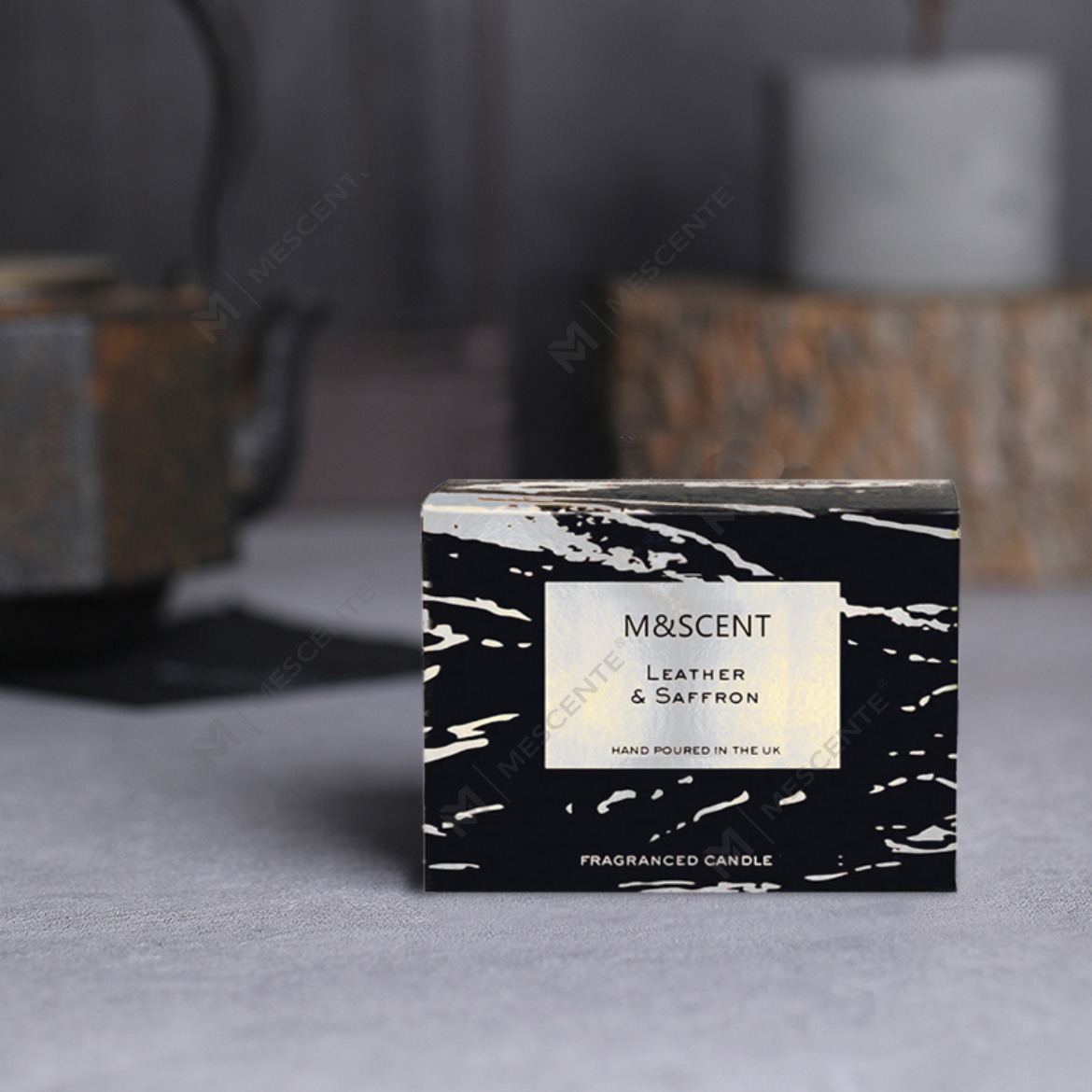 M&Scent hurtowy zestaw upominkowy dekoracyjnych świec zapachowych do aromaterapii z 3 knotami i palmą kokosową