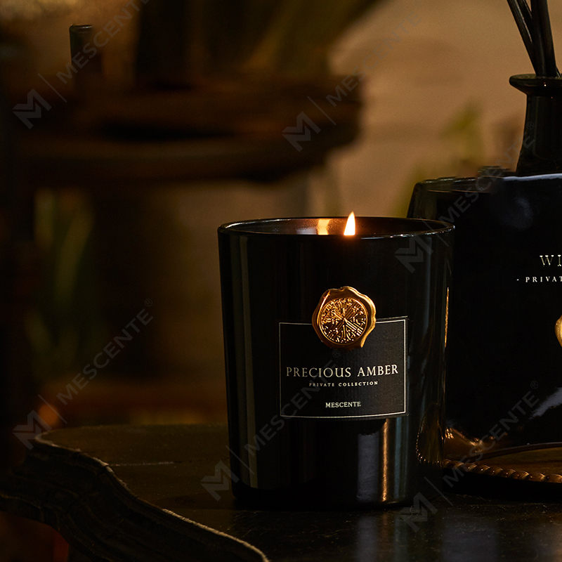 M&Scent luksusowa świeca zapachowa z wosku sojowego w szklanych słoikach, na zamówienie