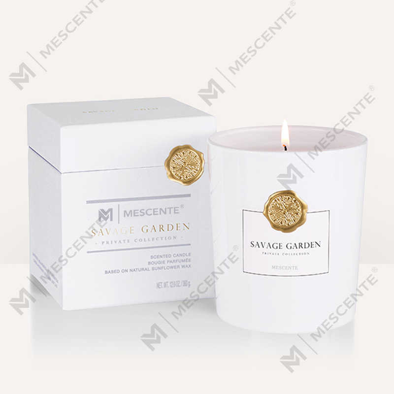 M&Scent luksusowa świeca zapachowa z wosku sojowego w szklanych słoikach, na zamówienie