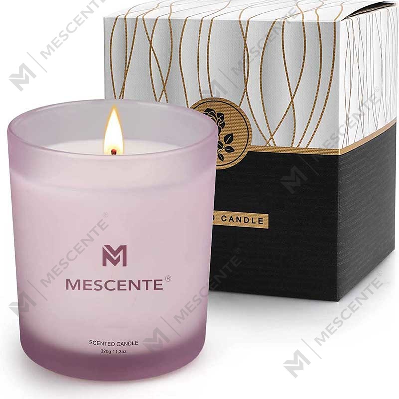M&Scent Hurtownia niestandardowych luksusowych najlepiej sprzedających się świec zapachowych marki prywatnej Wick Lavender z wosku sojowego