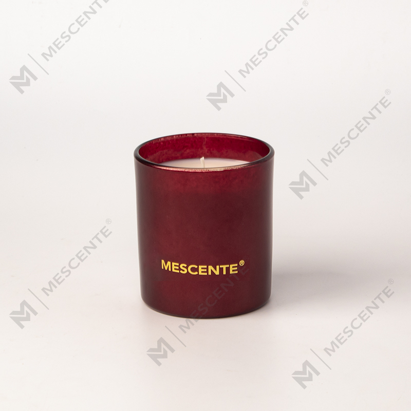 M&Scent Private Label Świąteczne czarne świece w słoikach Aromaterapeutyczne świece zapachowe