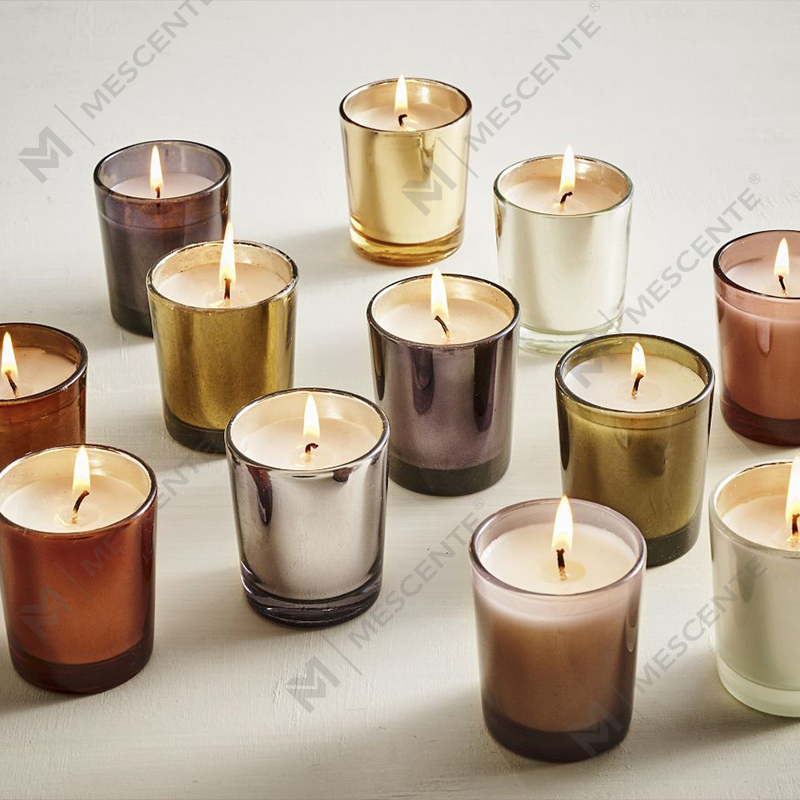 M&Scent Luxury Custom Jar Home Zapachowe świąteczne świece zapachowe z wosku sojowego z pokrywką