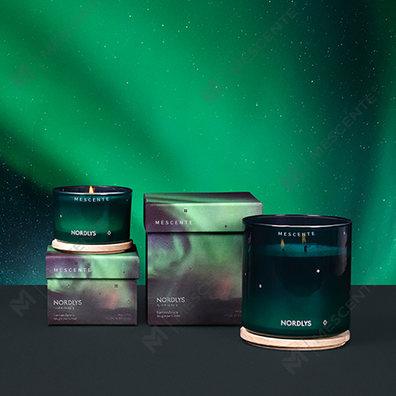 M&Scent Luxury Custom Handmade świąteczne dekoracyjne świece zapachowe z wosku sojowego z pudełkiem