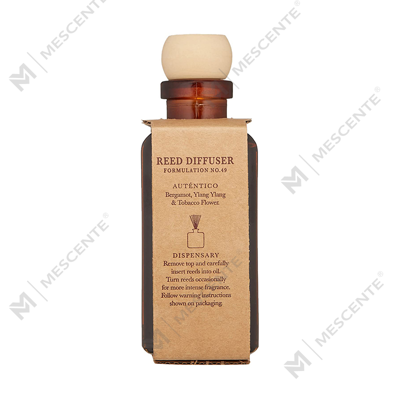 M&Scent Luksusowa, niestandardowa, duża szklana butelka w kolorze różowego złota Kwiatowa marka prywatna Dyfuzor z trzciny w płynie z pudełkiem