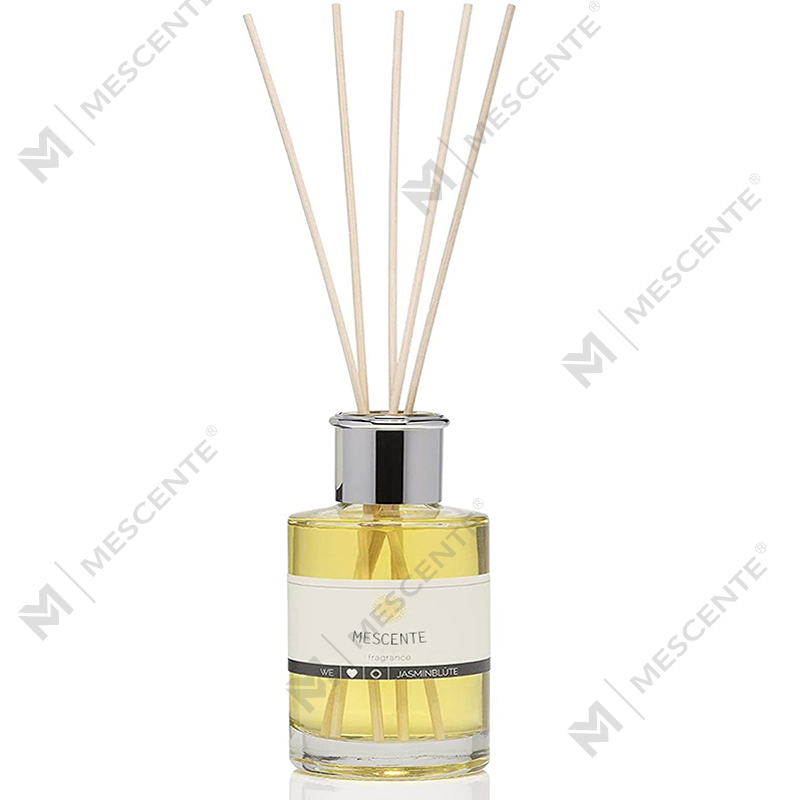M&Scent Luksusowy, niestandardowy, duży butelkowy kwiatowy dyfuzor z trzcinową etykietą prywatną z pudełkiem upominkowym