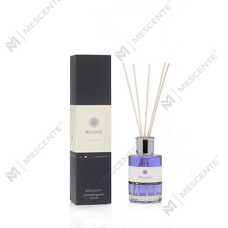 M&Scent Luksusowy, niestandardowy, duży butelkowy kwiatowy dyfuzor z trzcinową etykietą prywatną z pudełkiem upominkowym