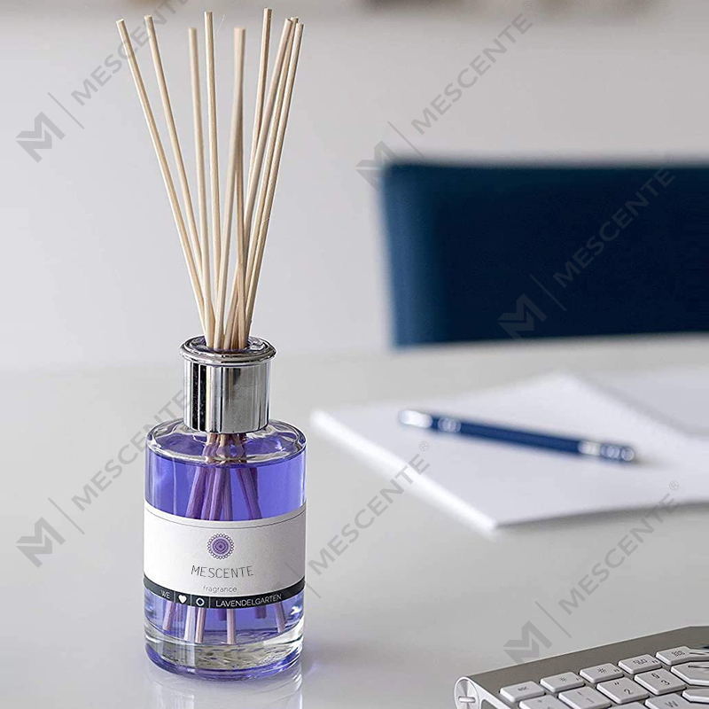 M&Scent Luksusowy, niestandardowy, duży butelkowy kwiatowy dyfuzor z trzcinową etykietą prywatną z pudełkiem upominkowym