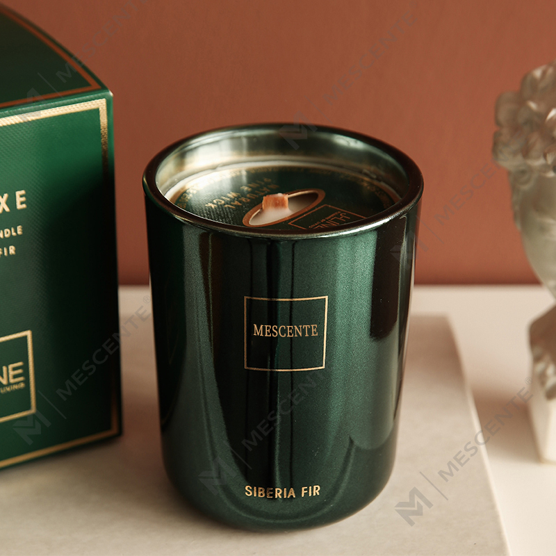 M&Scent Hurtownia spersonalizowana luksusowa świeca zapachowa z woskiem sojowym i drewnianym knotem marki własnej