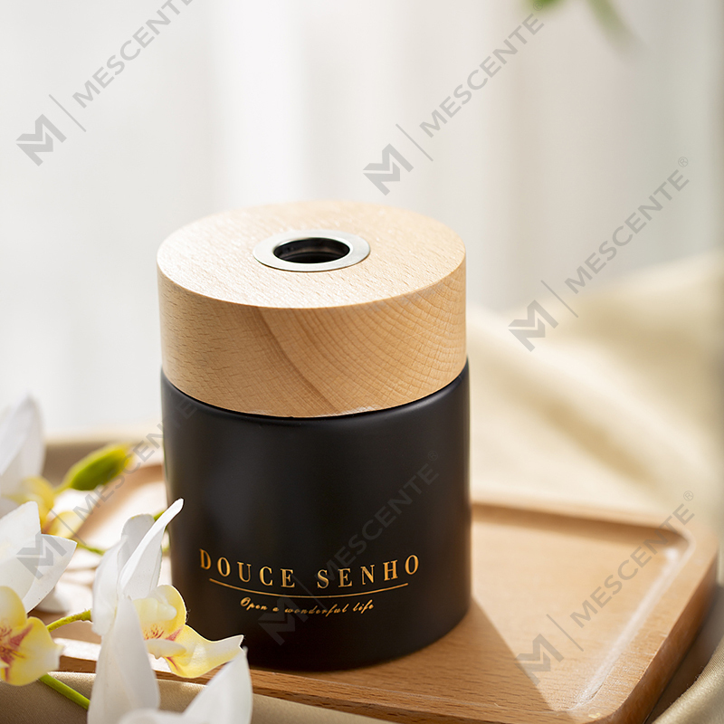 M&Scent Czarna butelka Perfumy Aroma Dyfuzor Reed Oil, Zapach Tajlandia Reed Dyfuzory Zestaw upominkowy