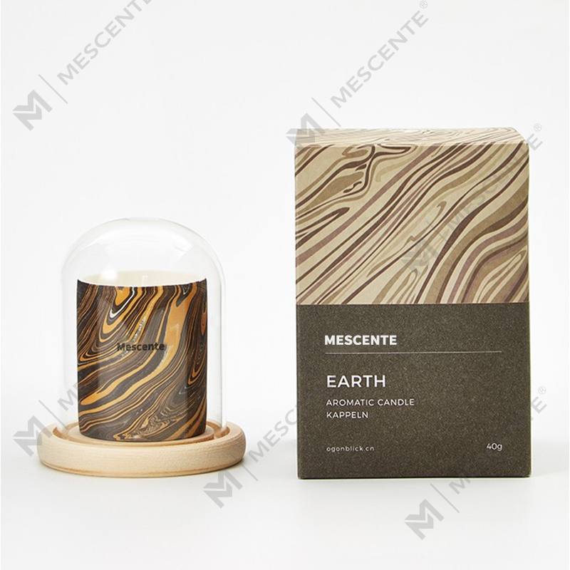 M&Scent hurtownia tania dostosowana luksusowa marka prywatna filarowa zapachowa świeca zapachowa z wosku sojowego z drewnianym knotem