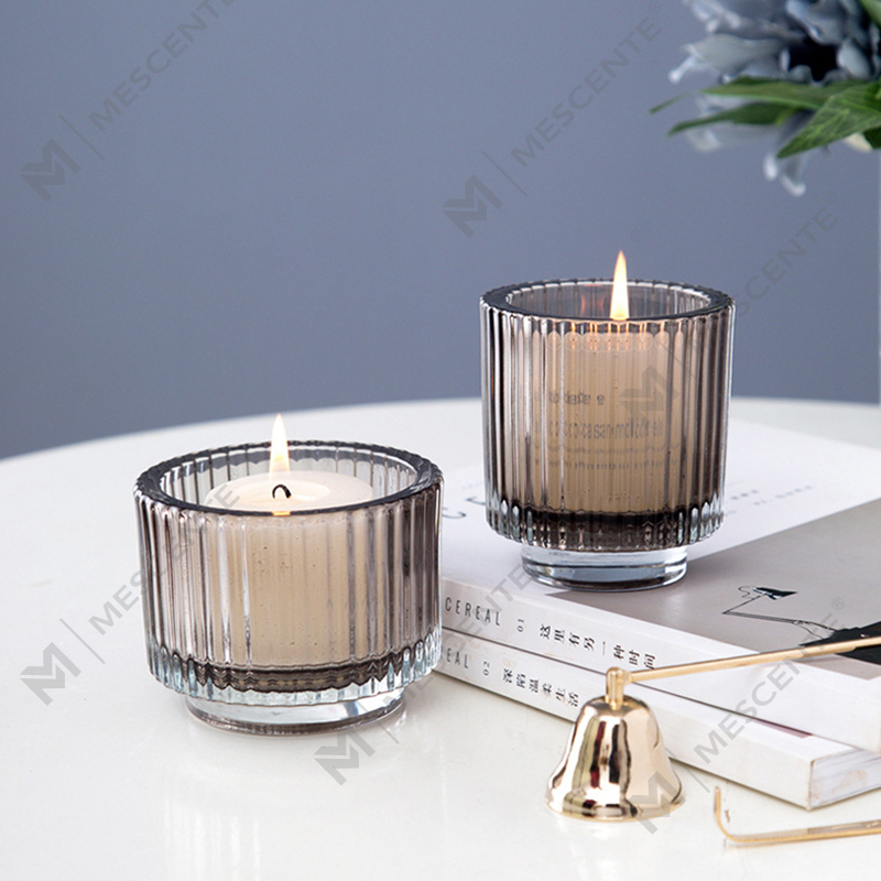 M&Scent Luxury Decor Szklany świecznik kryształowy, świeczniki luzem