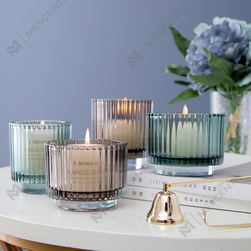M&Scent Luxury Decor Szklany świecznik kryształowy, świeczniki luzem