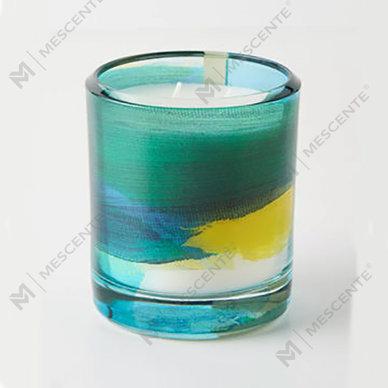 M&Scent Hurtownia luksusowych dekoracji na zamówienie Prywatna marka Świece zapachowe z wosku sojowego z czarnego szkła i kryształu