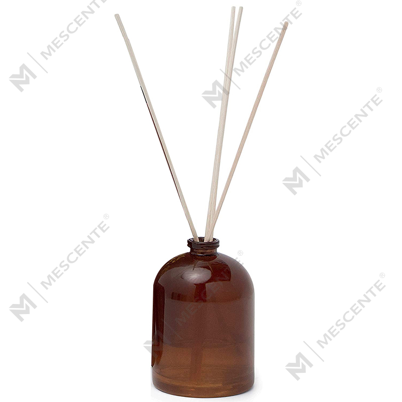 M&Scent Luksusowa, niestandardowa, duża szklana butelka w kolorze różowego złota Kwiatowa marka prywatna Dyfuzor z trzciny w płynie z pudełkiem